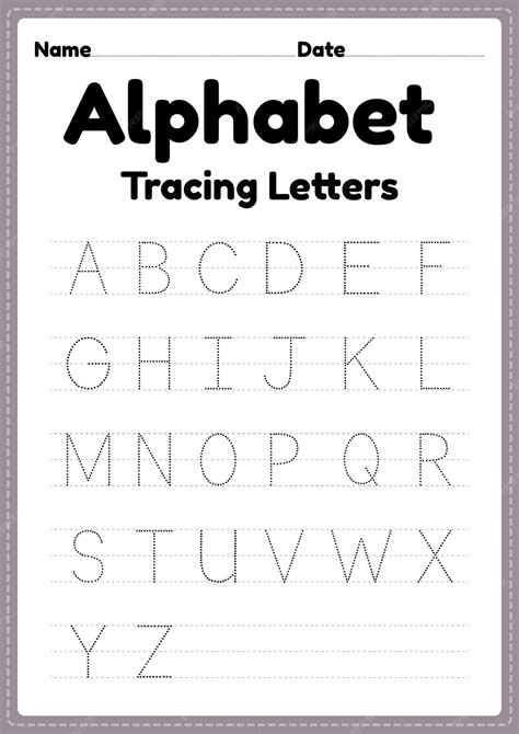 alphabet for preschoolers worksheets